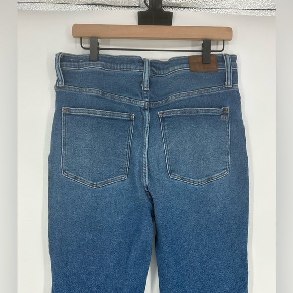 Madewell Stovepipe High Rise Jeans In Auraria wash- Women's Size 31 - Picture 10 of 14